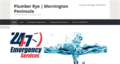 Desktop Screenshot of plumberrye.com